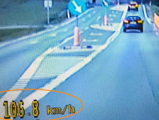 106 km/h w terenie zabudowanym