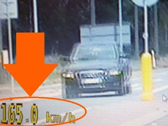165 km/h w terenie zabudowanym