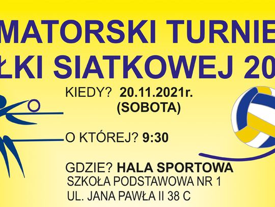 Amatorski turniej siatkówki