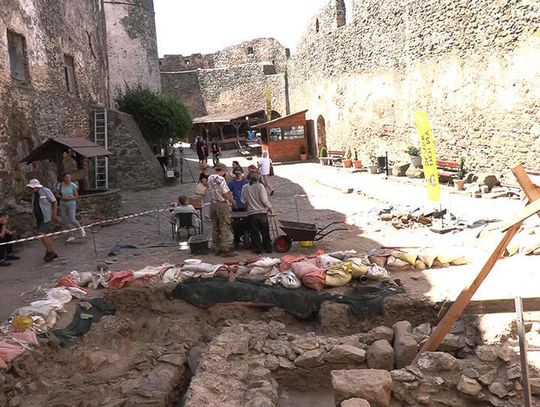 Archeologia na zamku w Bolkowie