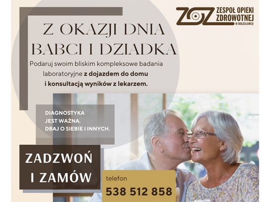 Badania w prezencie dla dziadków