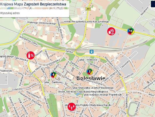 Bolesławiec w krajowej mapie bezpieczeństwa