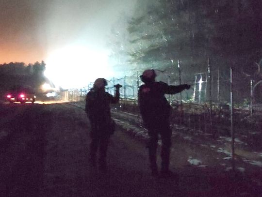 Bolesławieccy policjanci na granicy