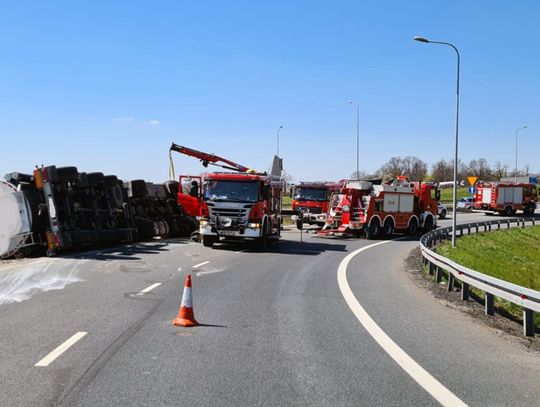 Bolesławieccy strażacy na A4