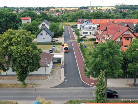 Budowa drogi na Nadrzecznej
