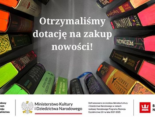 Dotacja dla biblioteki