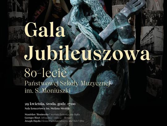Gala Jubileuszowa w ramach 80-lecia Szkoły Muzycznej I i II st. w Jeleniej Górze