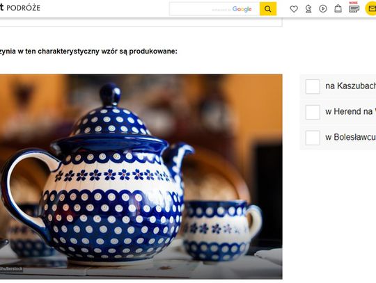 Geograficzny quiz Onetu z Bolesławcem
