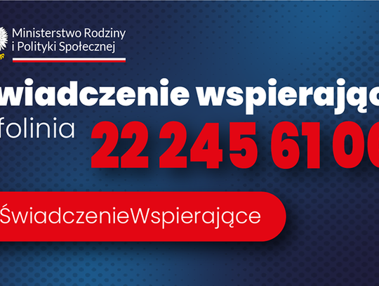 Informacje o świadczeniu wspierającym