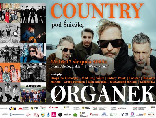 Jakie zespoły i kiedy dokładnie zagrają na Country pod Śnieżką?