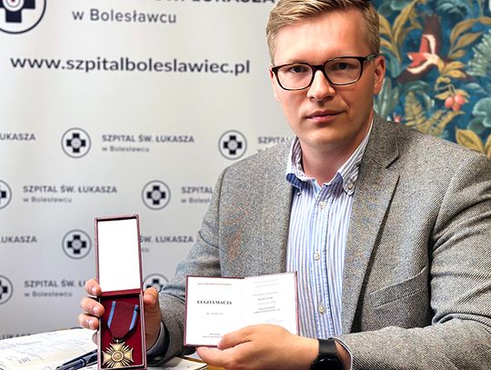 Kamil Barczyk odznaczony