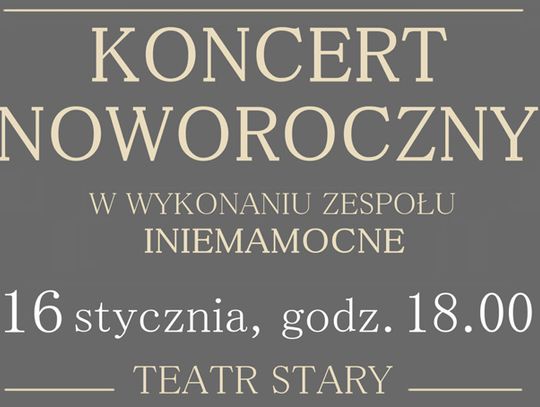 Koncert Noworoczny MDK