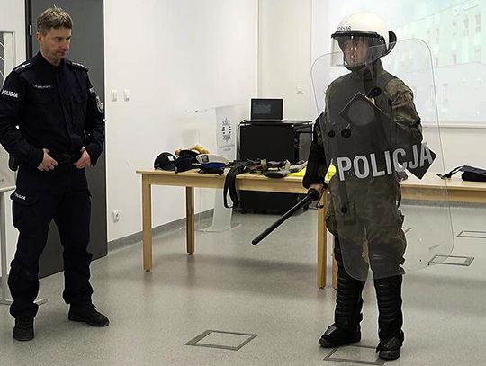 Maturzyści na Policji