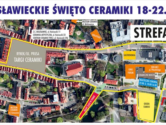Miejsca Bolesławieckiego Święta Ceramiki