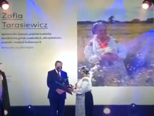 Nagroda dla Zofii Tarasiewicz