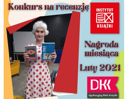 Nagroda Instytutu Książki dla Zuzanny Mróz