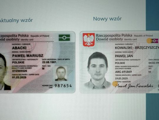 Nowe dowody osobiste od 2 sierpnia