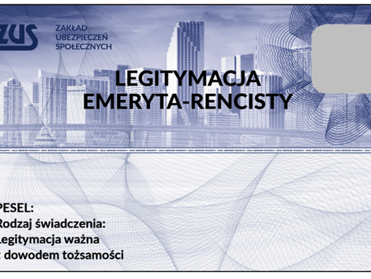 Nowe legitymacje emeryta-rencisty