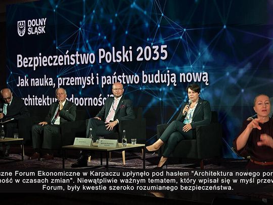 O bezpieczeństwie na Forum Ekonomicznym