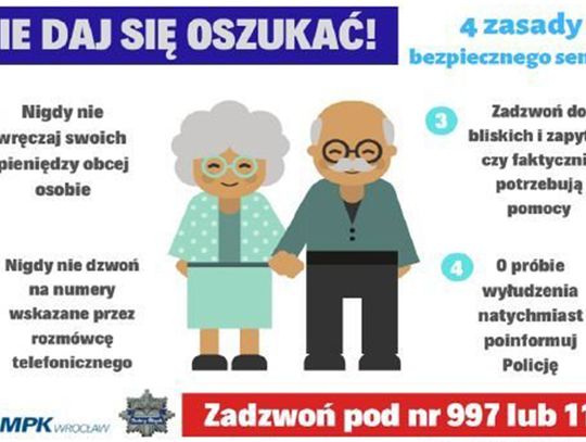Oszuści atakują seniorów