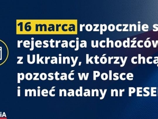 PESEL dla uchodźców