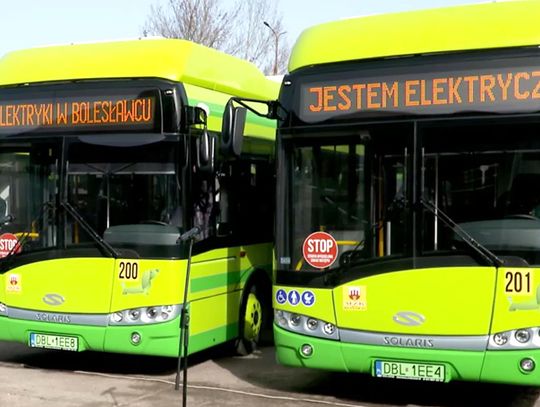 Pierwsze autobusy elektryczne w Bolesławcu