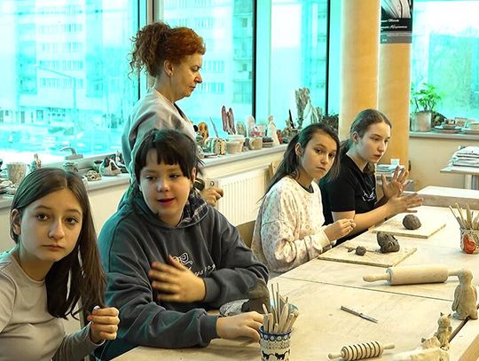 Plastyczne zajęcia w BOK