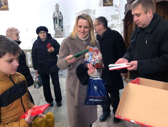 Podarki dla Polaków w Zbarażu
