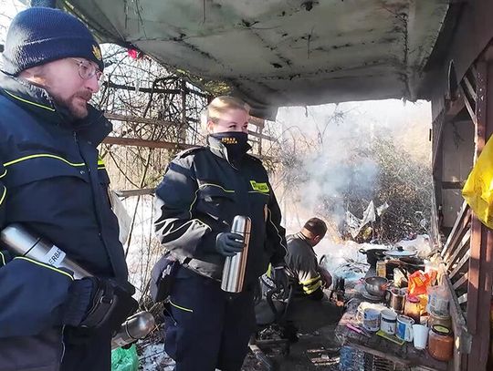 Pomoc bezdomnym w mrozy