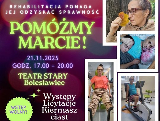 Pomoc dla Marty Małoszyc