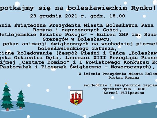 Przedświąteczne spotkanie w Rynku