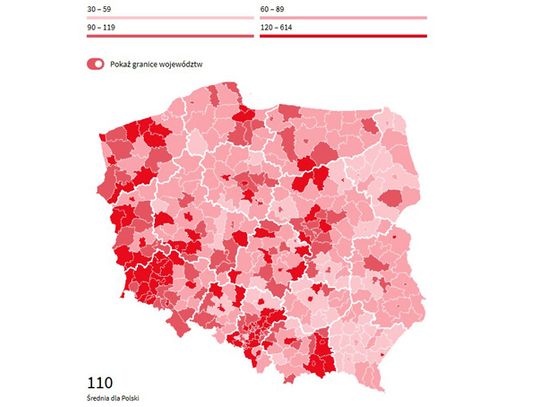 Przestępczość w powiatach. Bolesławiecki w czołówce