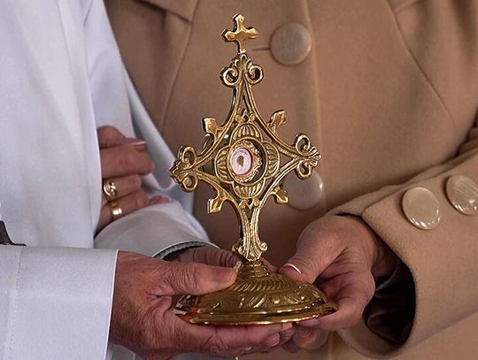 Relikwie bł. ks. Sopoćki w Bazylice Relikwie bł. ks. Sopoćki w Bazylice