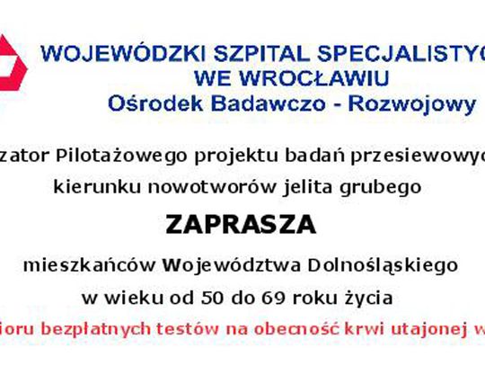 Samodzielne testy na raka jelita