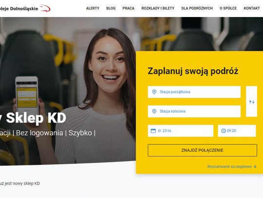 Sklep z biletami KD
