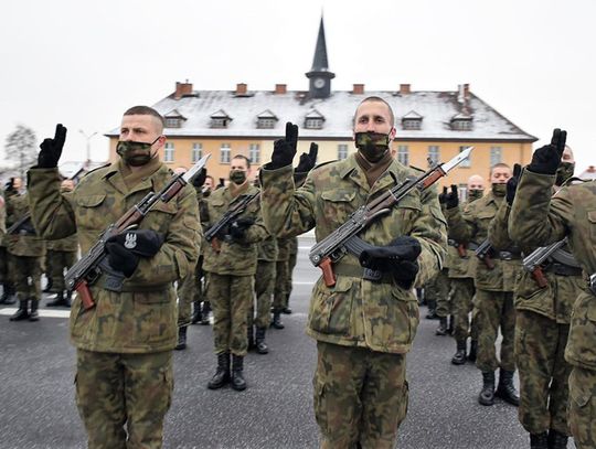 Ślubowanie elewów służby przygotowawczej
