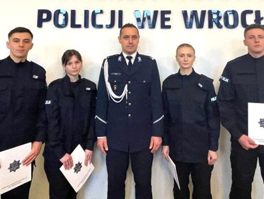 Ślubowanie policjantów