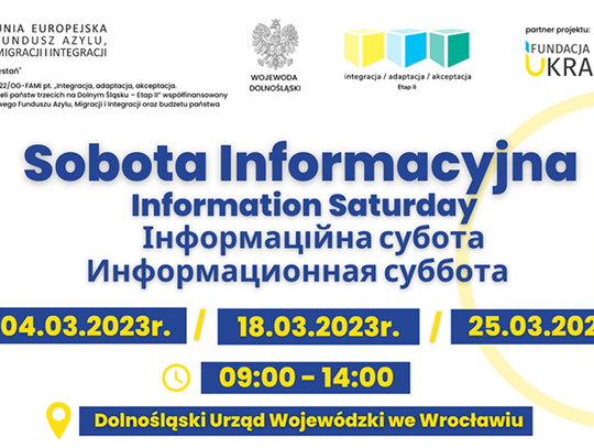 Soboty informacyjne w DUW