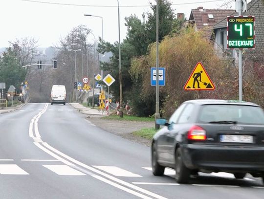Sygnalizacja i fotoradar na Widok
