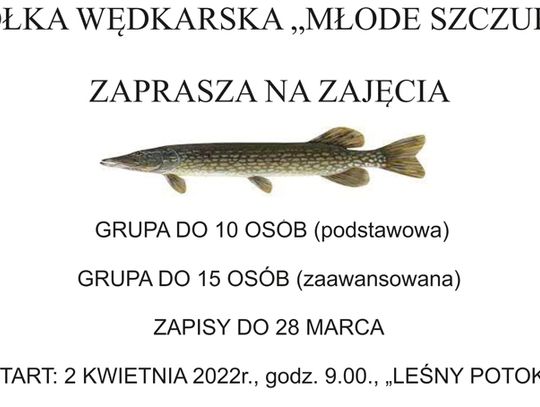 Szkółka wędkarska na Leśnym Potoku