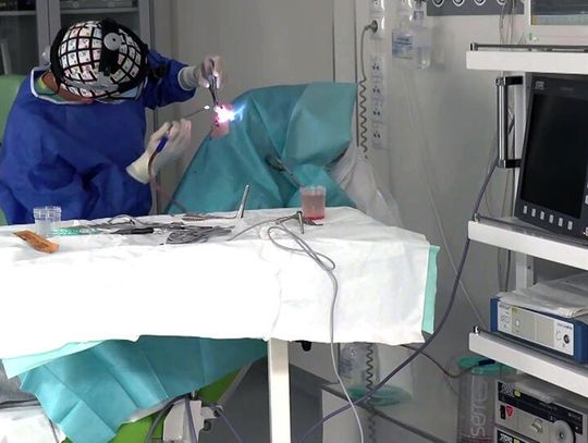 Zabiegi laryngologiczne