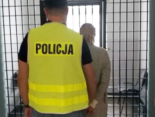 Zatrzymana na gorącym uczynku