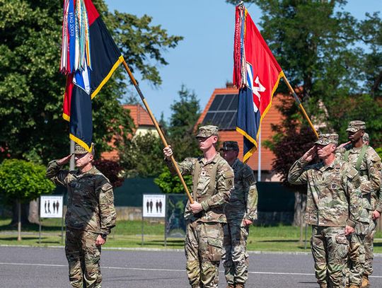 Zmiana kontyngentu amerykańskiego w Bolesławcu