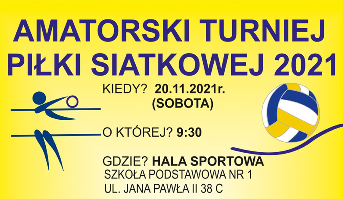 Amatorski turniej siatkówki