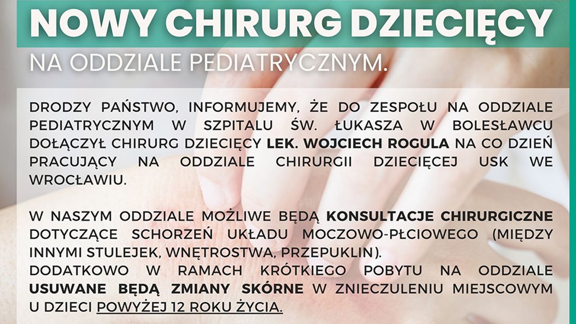 Chirurg na Pediatrii