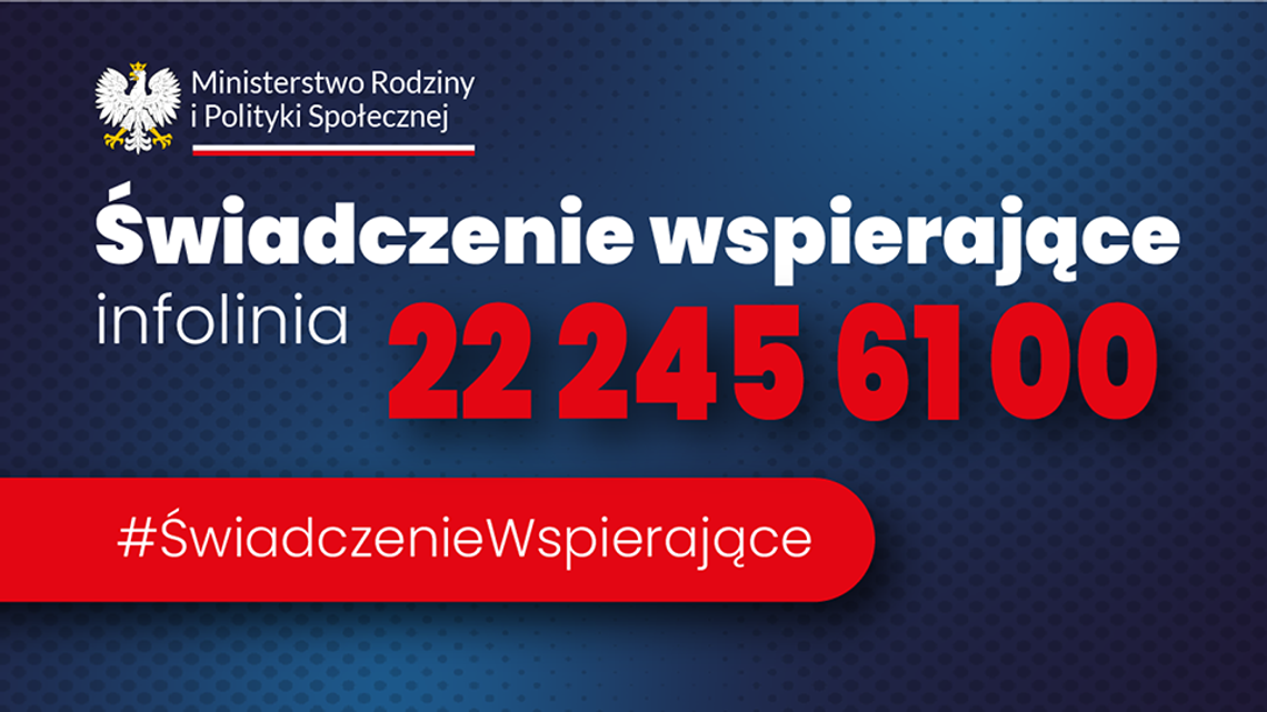 Informacje o świadczeniu wspierającym