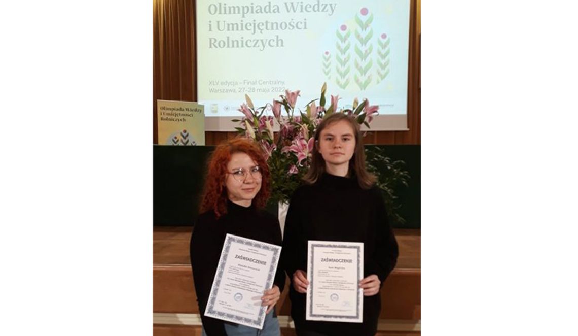 Klaudia i Sara laureatkami