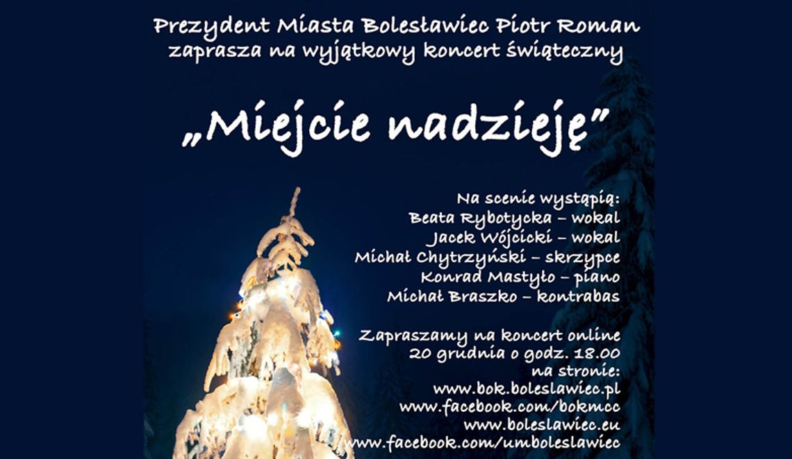 Koncert "Miejcie Nadzieję"