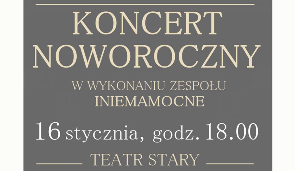 Koncert Noworoczny MDK
