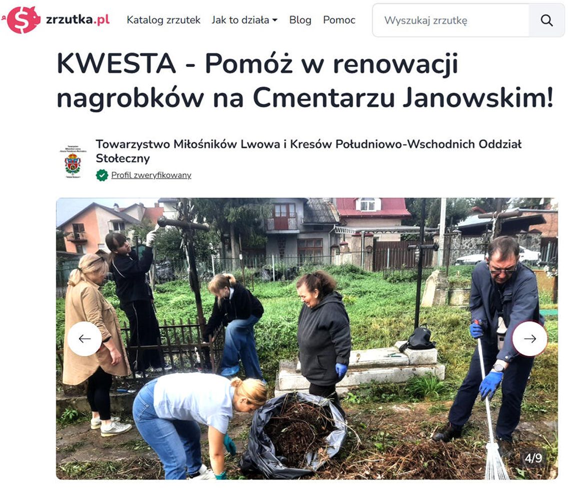 Kwesta na Cmentarz Janowski Kwesta na Cmentarz Janowski